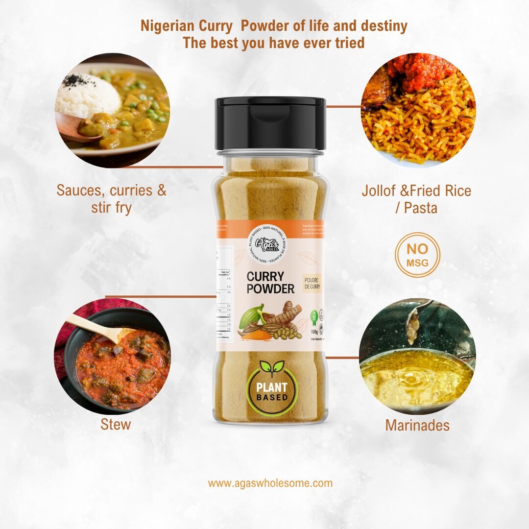 Aga's Wholesome Curry powder uses