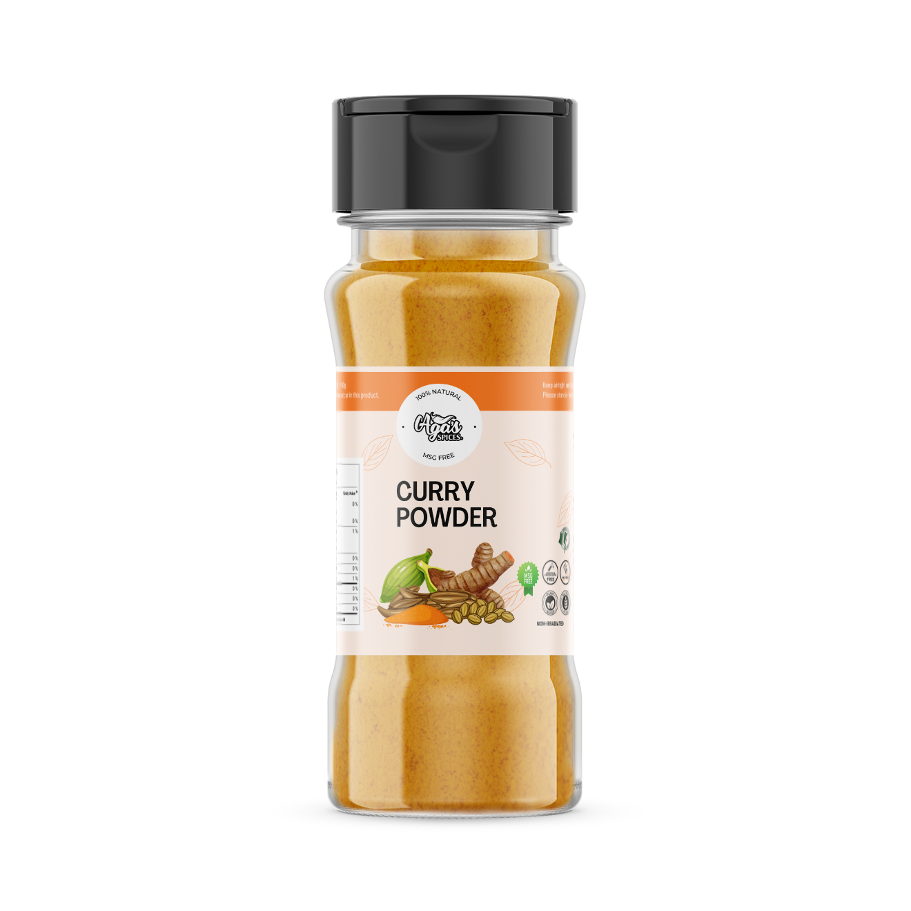 Aga's Wholesome Curry Powder front