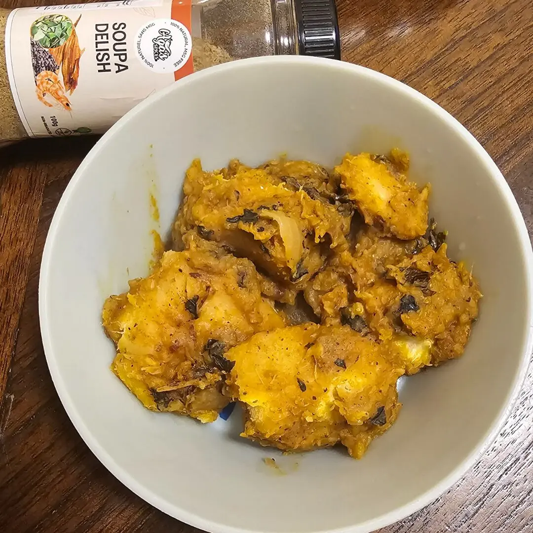 Yam porride with Soupa Delish Yam porride with Soupa Delish