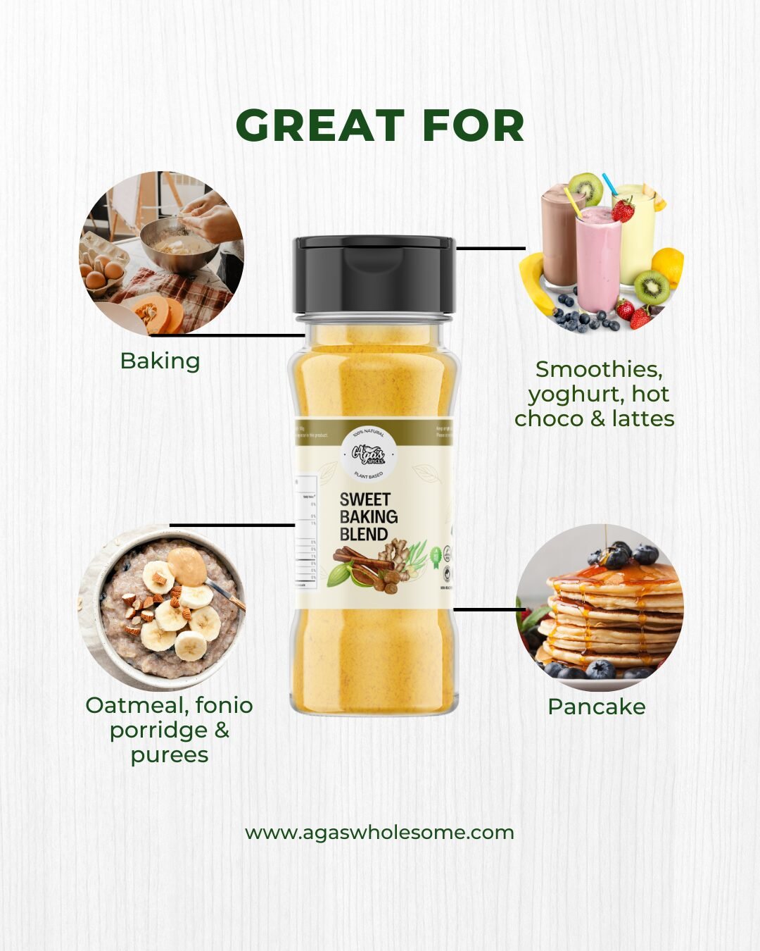 Sweet Baking Blend uses